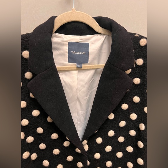 NWOT Modcloth Salient Style Wool Coat - Picture 9 of 12
